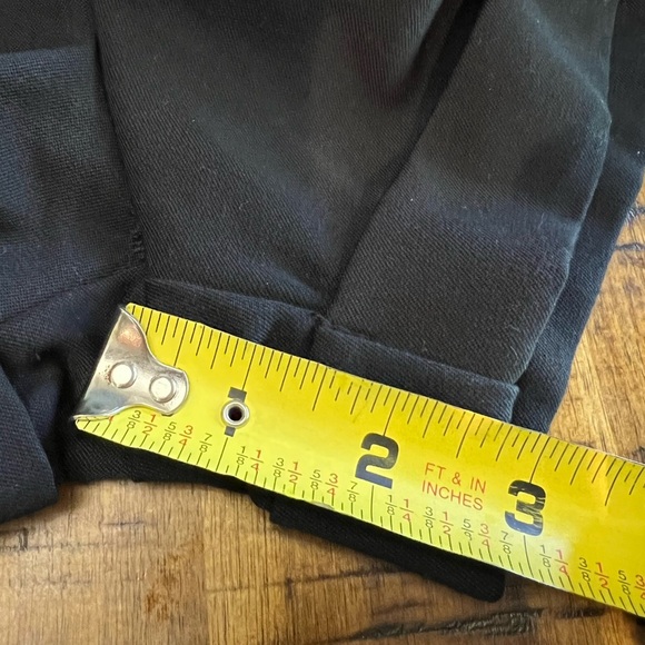 Shoe Dazzle Black High Waist Shorts with Belt - Picture 7 of 8